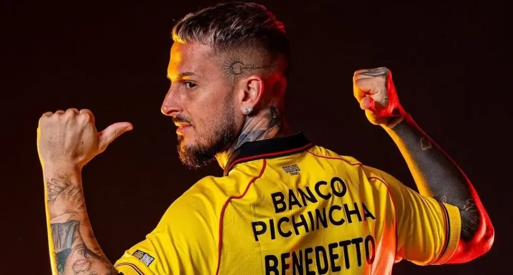 Darío Benedetto (Foto: Divulgação-Barcelona de Guayaquil)