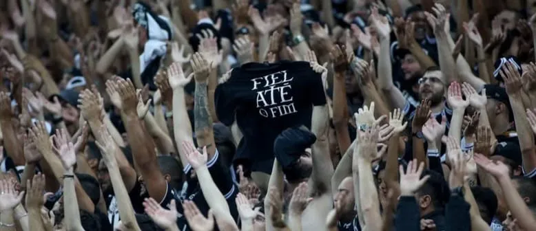 Torcida do Corinthians durante partida do Brasileirão (Foto: Rodrigo Coca-SCCP)