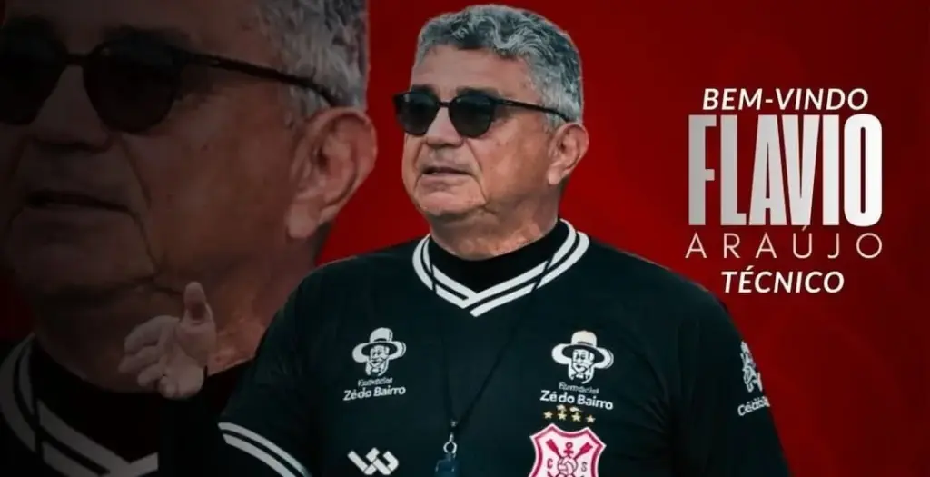 Sergipe oficializa o técnico Flávio Araújo visando o acesso na Série D