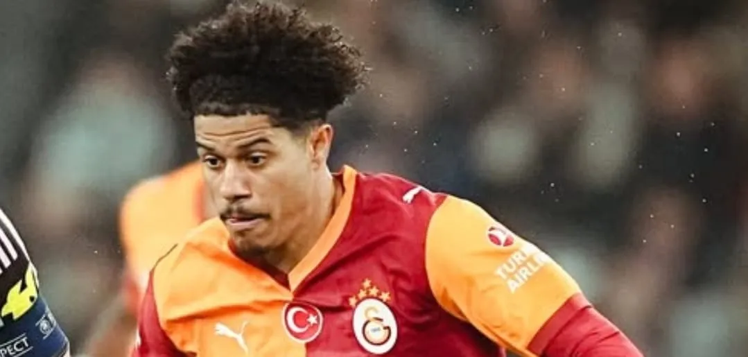 Gabriel Sara em ação (Foto: Divulgação-Galatasaray)