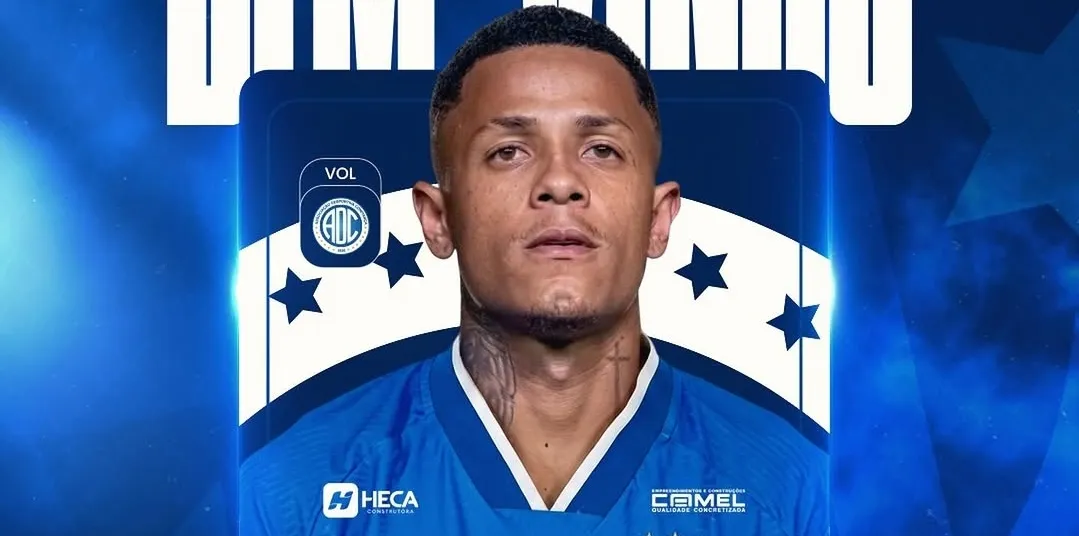 Gabriel Zeca é confirmado como reforço (Foto: Divulgação-Confiança)