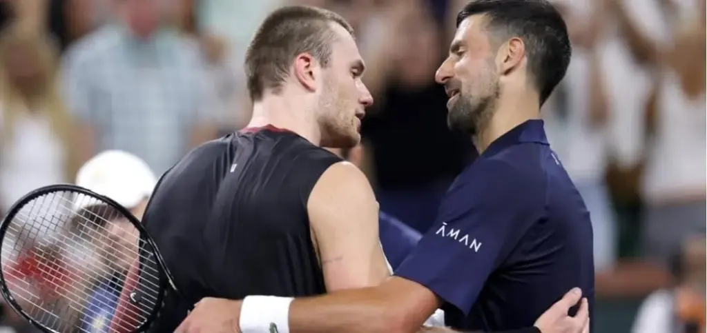 Djokovic perde para Jack Draper nas oitavas de Indian Wells