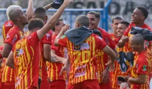 Jabaquara 3 x 1 São-Carlense - Leão vira e respira no Paulistão A4 RIVALO