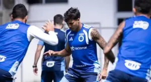 Cruzeiro ganha reforço com retorno de Kaio Jorge aos treinos