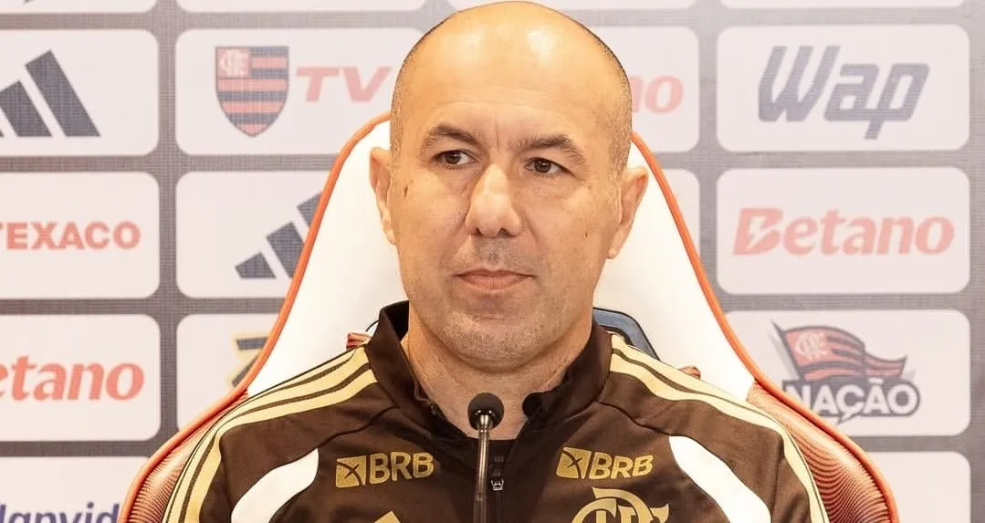 Leonardo Jardim é apresentado no Flamengo (Foto: Gilvan de Souza-CRF)