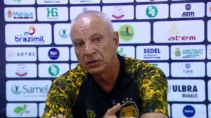 Amazonas confirma desligamento do técnico Márcio Fernandes