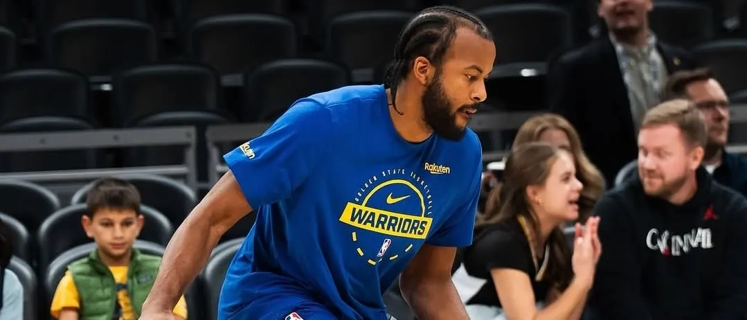 Moses Moody em ação pelo Golden State Warriors (Foto: Divulgação-GSW)