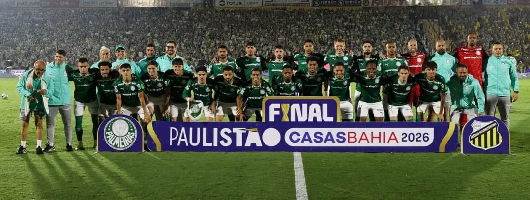 Palmeiras venceu o Paulistão após superar o Novorizontino (Foto: Cesar Greco-Palmeiras)