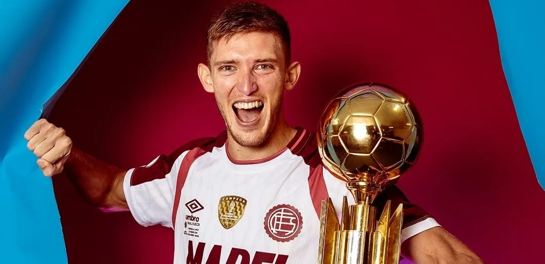 Rodrigo Castillo, destaque do Lanús (Foto: Divulgação-Conmebol)