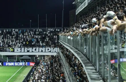 Santos reforma Vila Belmiro para estreia na Sul-Americana