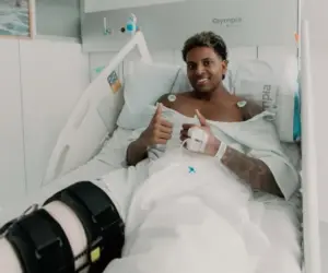 'Hoje nasce um novo Rodrygo', diz brasileiro ao celebrar cirurgia bem-sucedida