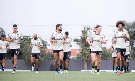 Santos treina sem Neymar antes de duelo contra o Remo