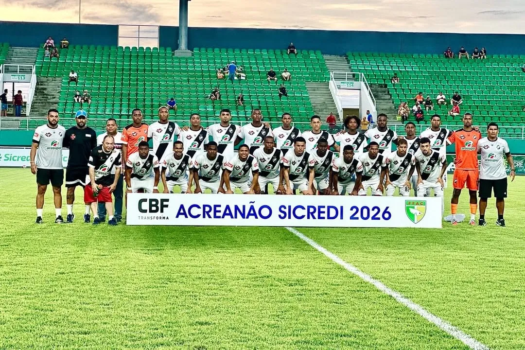 ACREANO: São Francisco cai e Vasco-AC se complica na degola (Foto: Reprodução/Vasco-AC)