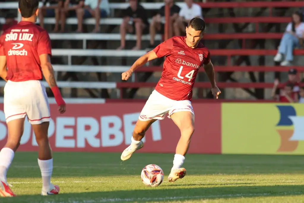 GAÚCHO: São Luiz bate Novo Hamburgo e se aproxima do Troféu Farroupilha (Foto: Rico Marchetti/São Luiz)