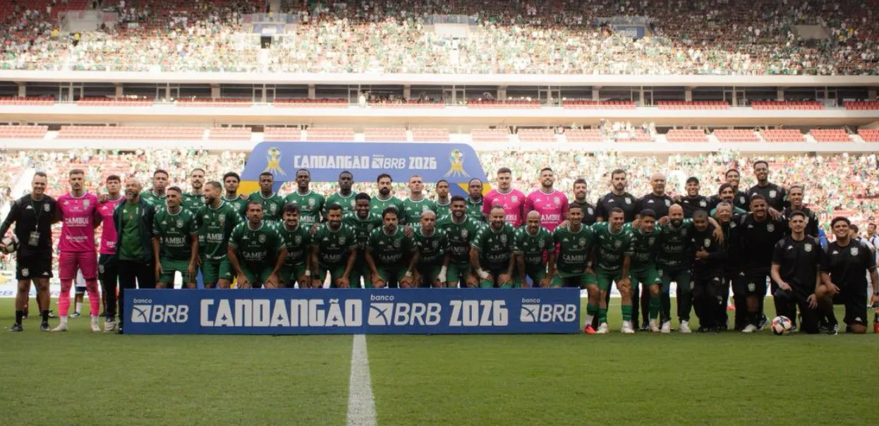 Gama campeão do Candangão 2026