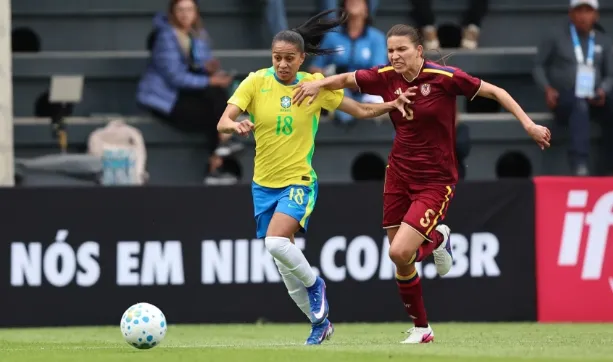 Seleção brasileira feminina perde para a Venezuela