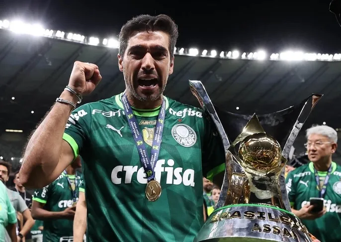 Abel Ferreira é o técnico mais vitorioso do Palmeiras