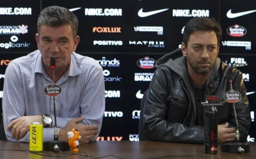 Andrés Sanchez (ex-presidente) e Duilio Monteiro Alves (ex-presidente)