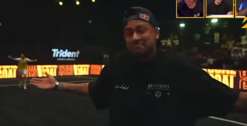 Neymar marca "gol" na Kings League