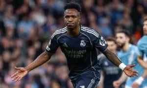 LIGA DOS CAMPEÕES: Vini Jr. marca 2x e Real Madrid despacha o City