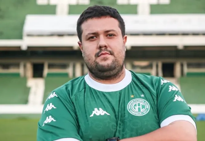 Analista Adryan Almeida - Foto: Raphael Silvestre/Guarani FC