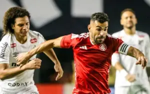 Santos 1 x 2 Internacional - 1ª vitória Colorada no Brasileirão