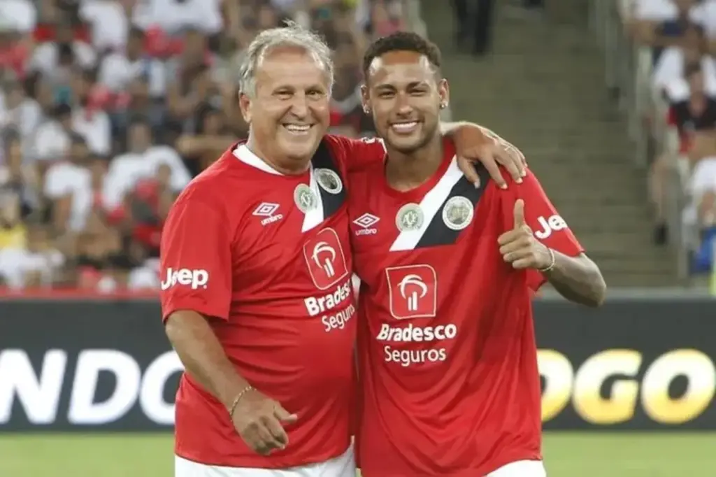 Zico questiona Neymar: 'Não estava sendo profissional'