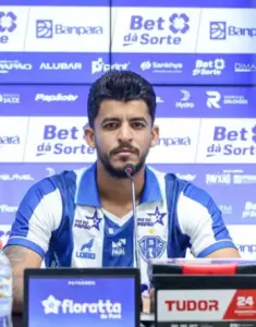 Paysandu-PA apresenta reforços Bruno Bispo e Lucas Cardoso