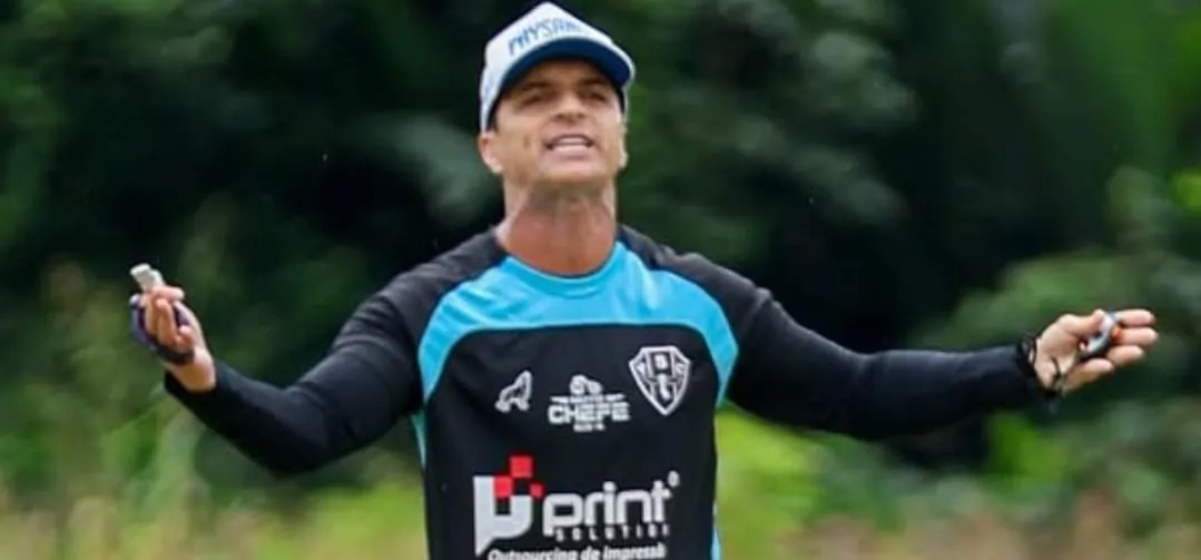 Junior Rocha durante treino (Foto: Jorge Luís Totti-Paysandu)