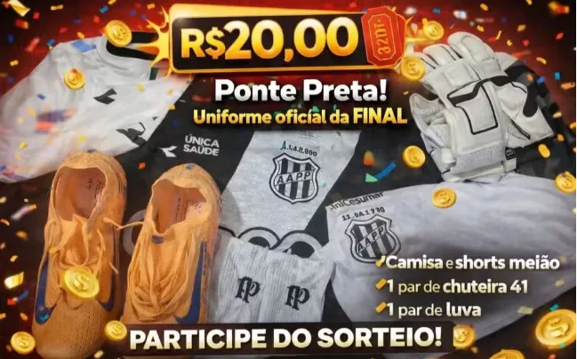 lateral rescinde com a ponte e rifa uniforme do titulo 1