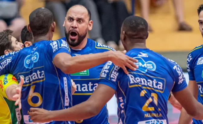 Campinas vira sobre o Cruzeiro e conquista título inédito do Sul-Americano de vôlei