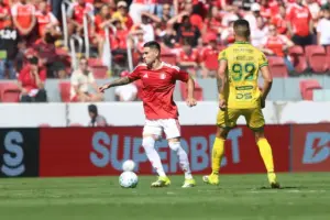 Internacional-RS 1 x 2 Mirassol - Vitória para respirar no Brasileirão