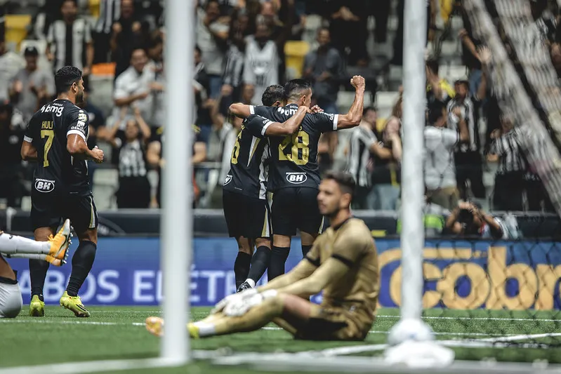 Galo abre vantagem em noite de golaços (Foto: Pedro Souza / Atlético)
