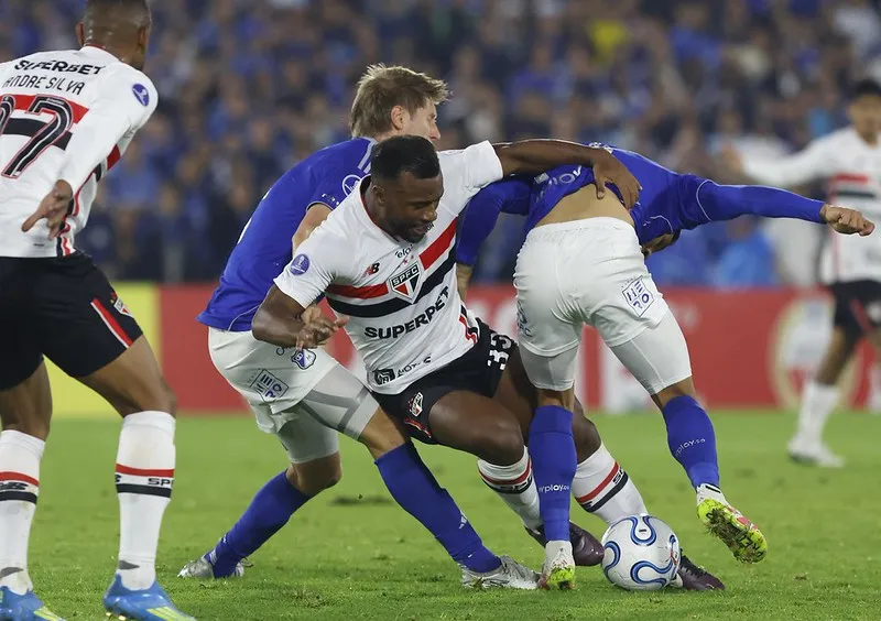Millonarios 0 x 0 São Paulo - Tricolor usa reservas e empata na Sul-Americana (Foto: Rubens Chiri / SPFC)