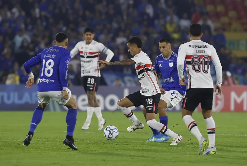 Millonarios 0 x 0 São Paulo - Tricolor usa reservas e empata na Sul-Americana (Foto: Rubens Chiri / SPFC)