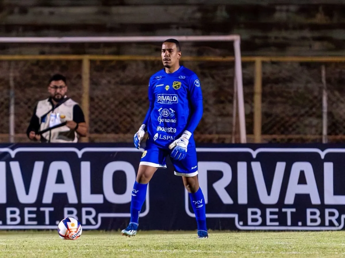 Hugo Nogueira, goleiro do XV de Jaú