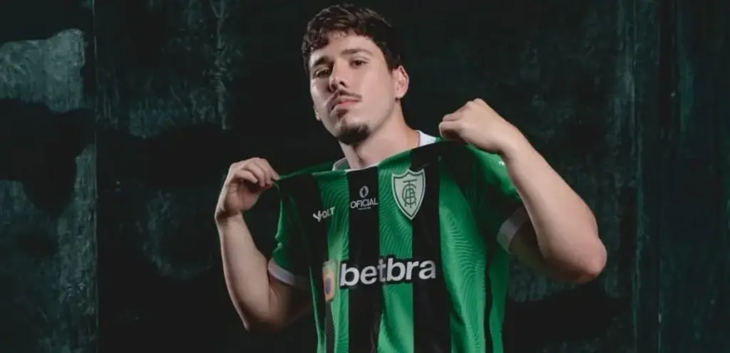 América-MG apresenta camisa inspirada no Edifício Niemeyer
