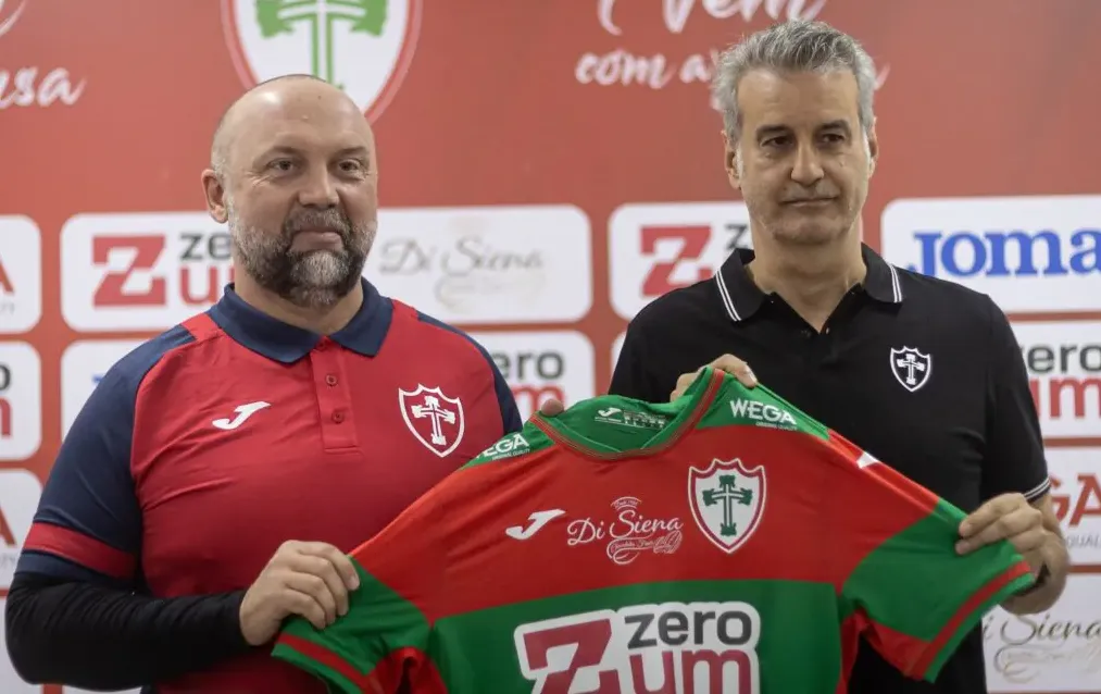 Ademir Fesan é apresentado, mira acesso e alerta dificuldades da Série D