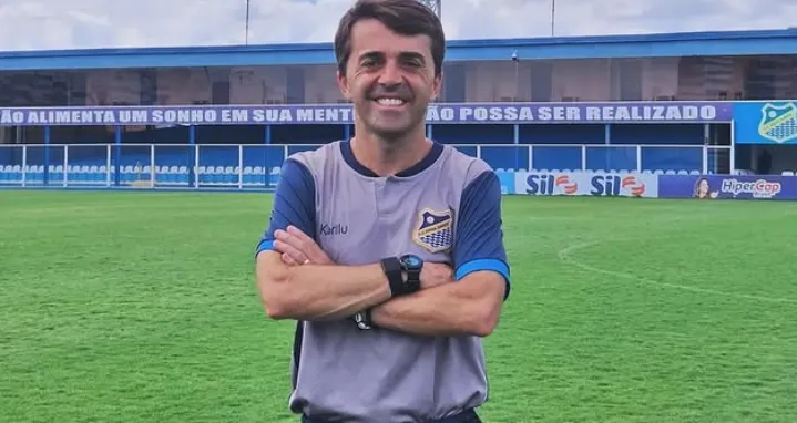 Técnico Ricardo Lima - Foto: Divulgação/Água Santa