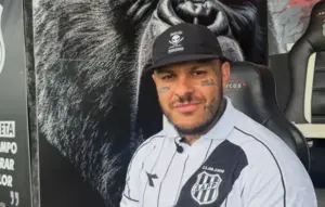 Ponte Preta não recebe nada pelo patrocínio de Toguro
