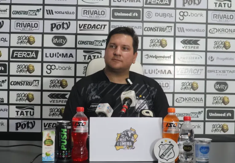 Técnico da Inter de Limeira lamenta empate com o Ituano