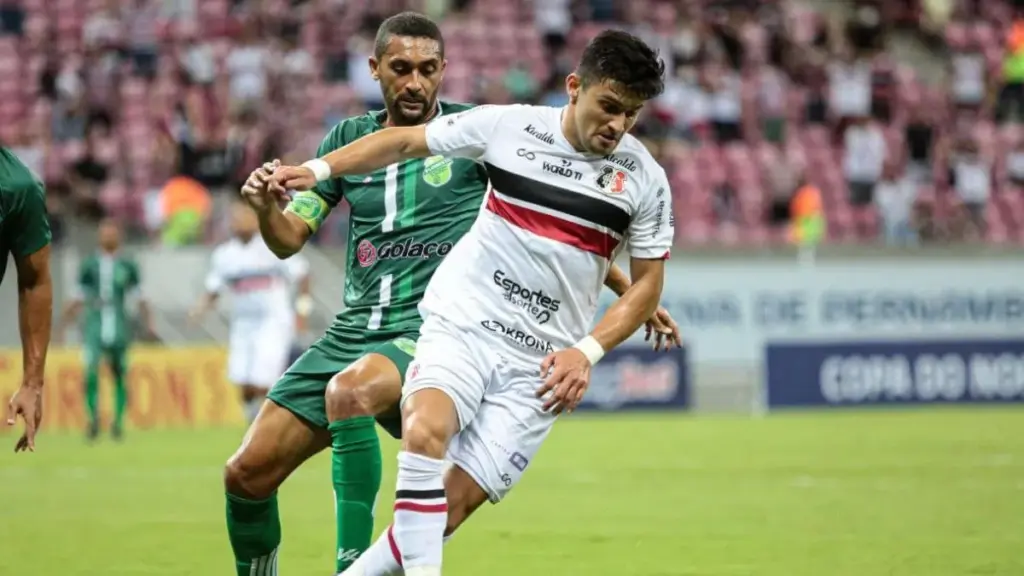 Santa Cruz defende invencibilidade histórica contra o Floresta 2 Santa Cruz defende invencibilidade histórica contra o Floresta no Ceará (Foto: Rafael Melo/Santa Cruz)