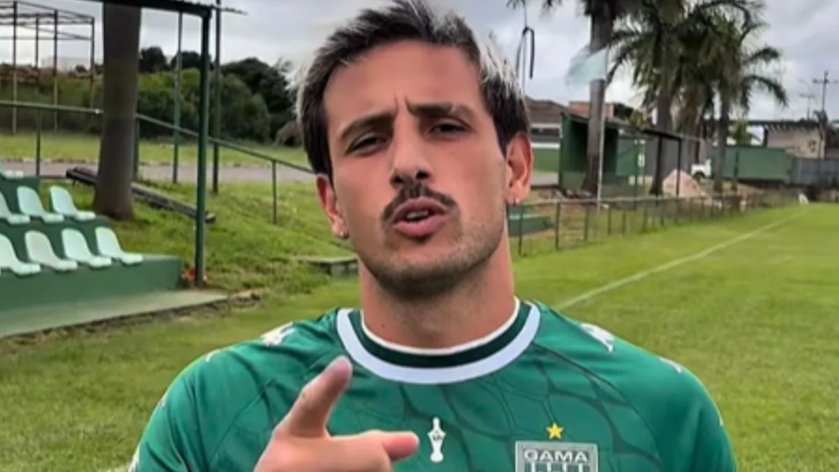 Gabriel Galhardo deixa o Santa Cruz e retorna ao Gama para a Série D (Foto: Gama/Divulgação)