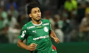 Exame aponta ferimento no pescoço de Luighi, do Palmeiras