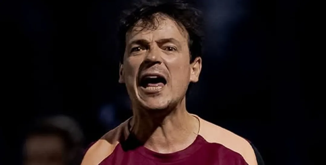 Fernando Diniz durante partida do Corinthians (Foto: Divulgação-SCCP)