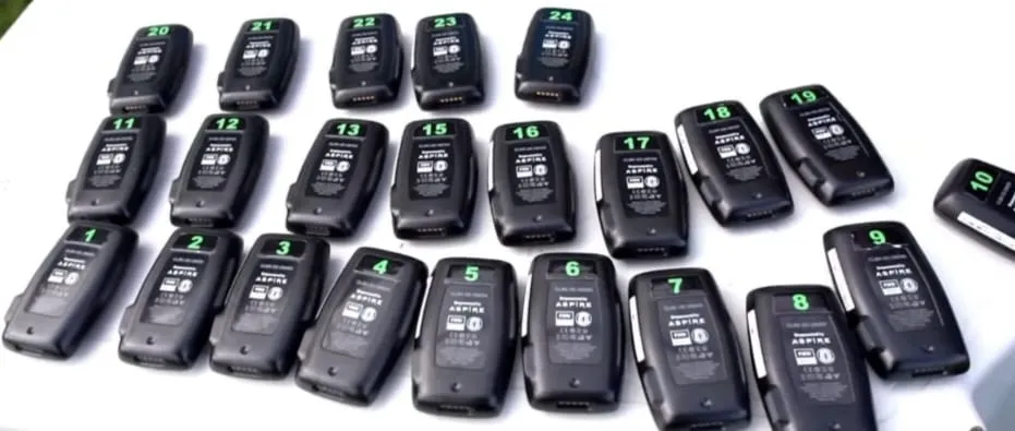 Equipamentos utilizados durante treino do Maricá (Foto: Bruno Maia-Maricá FC)