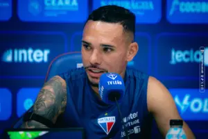 Atacante do Fortaleza sonha com título da Copa do Brasil: 