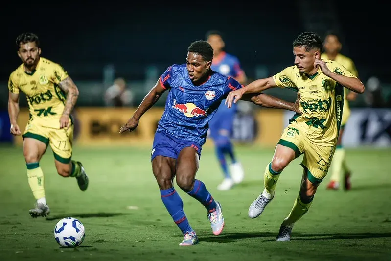 Mirassol x Bragantino no Brasileirão 2025 - Foto: Ari Ferreira / Red Bull Bragantino