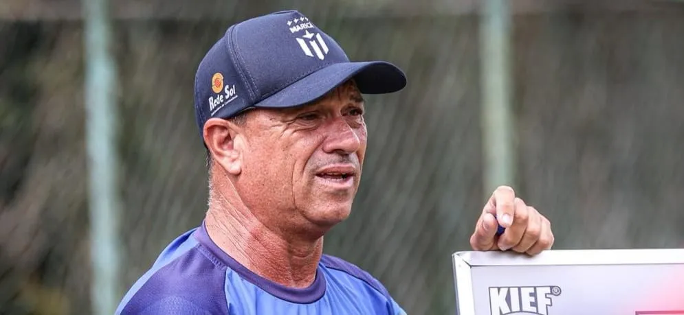 Marcus Alexandre durante treino (Foto: Bruno Maia-Maricá FC)