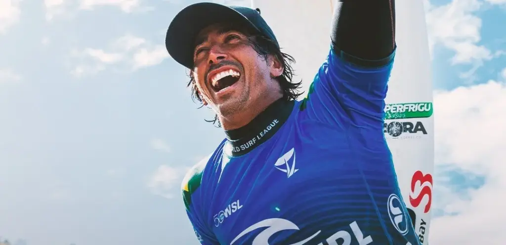 Miguel Pupo conquista Bells Beach em final brasileira inédita